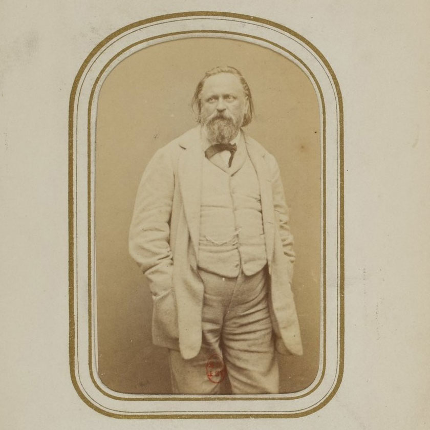 Etienne CARJAT, Portrait d'Alexandre Herzen, vers 1865-1870, Recueil. Personnalités des Arts et des Lettres, f. 12, Paris, Source gallica.bnf.fr / Bibliothèque nationale de France